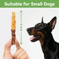 thumbnail image 3 of MON2SUN Chicken & Duck Wrapped Rawhide Sticks Small Dog Treats, 21.16 (40 Count), 3 of 9