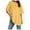 Yellow, variant on Kcolen Womens Blouse Solid Color Short Sleeve Round Neck Oversized Tee Shirts Summer Women's Business Casual Blouses Dressy Work Tunic Tops,Green