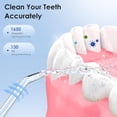thumbnail image 3 of Travel Water Flosser for Teeth, Portable Water Flossers, Water Dental Flosser, Cordless Water Flosser with IPX7 Waterproof, 5 Jet Tips and 3 Modes, 3 of 5