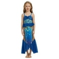 thumbnail image 2 of GBSYEWXS Children'S One Piece Swimsuit Girl'S Fashion Princess Dress Bikini Set Size 5-6 T, 2 of 9