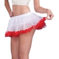 thumbnail image 2 of MICRO CRINOLINE-WHT/RED RUFFLE, 2 of 2