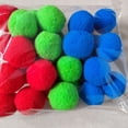 thumbnail image 3 of Hugtrwg Bolas para Juegos Bomba Algodón para Juguete para Fiestas en La Playa (20 Uds), 3 of 8