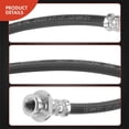 thumbnail image 5 of A-Premium Rear Center Brake Hydraulic Hose Compatible with Select Nissan and Infiniti Models - Pathfinder 1996-2004, QX4 1997-2003 - Replace# 462100W06A, 5 of 8