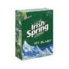 Irish Spring Icy Blast Deodorant Bar Soap - 3.75 Oz, 8 Pack, 2 Pack