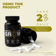 Ancestral Grow – Original AncestralGrow Capsules with a Natural Daily Blend for Wellness |Clean, Gentle, Easy-to-Swallow Pills (60 Capsules)