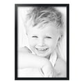 thumbnail image 2 of ArtToFrames 14" x 20" Contemporary Black Picture Frame, 14x20 inch Black Wood Poster Frame (WOM-4730),  Pack, 2 of 7