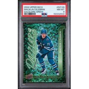 Collectible 2024 Deck Dazzlers Green Macklin Celebrini #DZ128 PSA 8