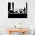thumbnail image 2 of Nawypu Vinyl record spinning on record player. Canvas Wall Art Print, Music Artwork, 2 of 4