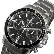 Bulova Mens Marine Star Stainless Steel Chronograph Watch
