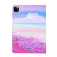 thumbnail image 3 of SaniMore Wallet Case for iPad Pro 11 2024, PU Leather Case Card Slots Anti-slip Strip Flip Kickstand Shockproof TPU Shell Full Protective Fashion Lovely Cover, Marble, 3 of 6