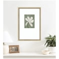 thumbnail image 2 of Kate and Laurel Framed Wall Art Print White Floral by Gabrielly Guedes, 18 x 26, Castellan Distressed White Frame, Modern Contemporary, Flower Art for Wall Decor, 2 of 8