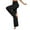 073 Black, variant on up to 65% off Pants For Womens Elastic High Waist Trousers Straight Leg Slacks Wide Leg Pants Solid Color Trousers Pockets Slacks Stretch Pants Yoga Trousers Loose Exercise Slacks