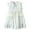 White, variant on LUOGENLI Dress Toddler Girls Sleeveless Star Sequin Tulle Ruffles Princess Dress Dance Party Dresses Clothes Maxi Skirt with Slit Boho Black 1-2 Years