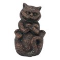 thumbnail image 1 of Decoración de escritorio de resina Decoración de jardín Adorno de resina Artesanía Gato de Cheshire para escritorios Oficinas Espacios del hogar, 1 of 10