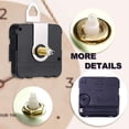 thumbnail image 4 of ERDS-High Torque Long Shaft Clock Movement Mechanism with Long Straight Hands 250 mm/ 9.8 Inches (Gold), 4 of 4