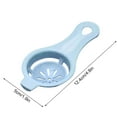 thumbnail image 5 of Egg Separator,Egg Yolk White Filter,Food Grade Egg Divider Stainless Steel Egg Sieve Kitchen Gadget Cooking/Baker Tool Egg Extractor, 5 of 5