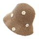 thumbnail image 1 of Sombreros de moda para mujer, bonitos sombreros plegables con flores para el sol, sombreros de pescador para playa, sombreros de poliéster para mujer., 1 of 3