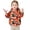 Orange, variant on QSXADF Unisex Boys and Girls Winter Hooded Puffer Jacket Long Sleeve Graphic Lightweightful Quilted Zip Up Warm Winter Outerwear Coat for Children