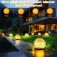 thumbnail image 4 of Luces Solares de Bola para Jardín Coroor 12 cm 50 LED Impermeables, 4 of 7