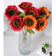 thumbnail image 4 of Xiao Hua 6 piezas de girasoles artificiales, flores falsas, flores artificiales para decoración de bodas, 4 of 5
