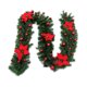 thumbnail image 1 of Guirnalda decorada navide帽a con luces Guirnaldas navide帽as Decoraciones para escaleras Chimeneas Guirnalda artificial Guirnalda con conos Bayas rojas, 1 of 2