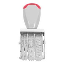 WORGEOUS English Date Stamp Self-Inking Date Stamp for Efficient Office Work Design for Crafting Library Use Daily Tasks
