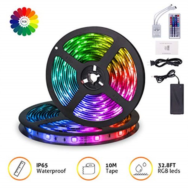 Mingopro Led Strip Lights 32 8ft 10m 300 Leds Smd5050 Rgb Strip Lights Ip65 Waterproof Flexible Strip Lighting For Home Kitchen Tv Desk Table Dining Room Bed Room Walmart Com Walmart Com mingopro led strip lights 32 8ft 10m 300 leds smd5050 rgb strip lights ip65 waterproof flexible strip lighting for home kitchen tv desk table dining