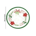 thumbnail image 4 of Cheapark Christmas Tree Skirt - Round Non-Slip Xmas Decor Rug, Durable Floor Carpet Runner for Living Room & Bedroom, Festive Tree Base Mat, 4 of 8