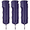 Purple, variant on Police Magnum Pepper Spray Keychain Self defense Protection, Hot Pink Flip Top Safety 3ct. 1/2oz