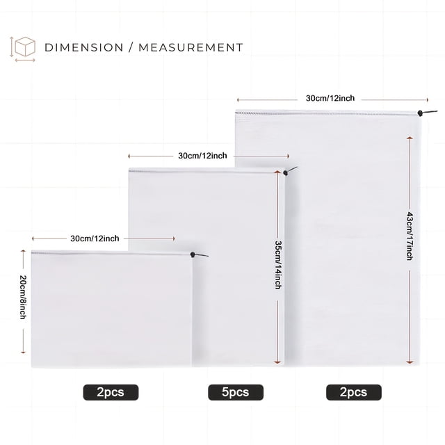 AMERTEER Sac à Provisions Réutilisable Double Cousu Lavable en Maille avec Cordon Adapté pour Marché Fermier Plage et Réfrigérateur Ensemble de 9