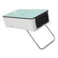 thumbnail image 5 of Suodoka Mini Electric Fan Heater Cyan Portable Desktop Air Warmer with Bracket for Home Office Dorm Mute Quick Heating US Plug 110V 110W (2.9x5.0x1.4 in / 7.3x12.6x3.6 cm), 5 of 9