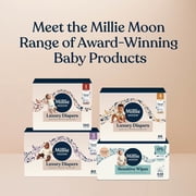 Millie Moon Luxury Diapers, Size 1, 100 Count (Select for More Options)