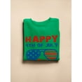 thumbnail image 3 of 4Th July All American Mom Sweatshirt Women -Image by Shutterstock, Female Medium, 3 of 4