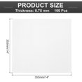 thumbnail image 2 of Foam Packing Pouches, 100 Pack 14 Inch x 14 InchWrap Bubble Pouches Cushion Foam Packing Supplies Packing sleeves, 2 of 6