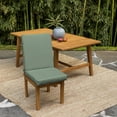 thumbnail image 6 of ARDEN earthFIBER Outdoor Dining Chair Cushion, 20 x 20, Water Repellent, Fade Resistant, 1-Piece Cushion for Dining Chairs 20 x 20, Sage Green Texture, 6 of 8