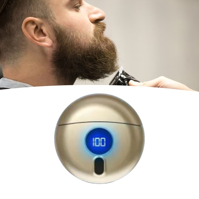 Mini Afeitadora, Maquinilla De Afeitar Eléctrica Para Hombres, Maquinilla De Afeitar Eléctrica Recargable Inalámbrica Multifuncional Portátil Máquina De Afeitar Para Barba Afeitadora(champán)