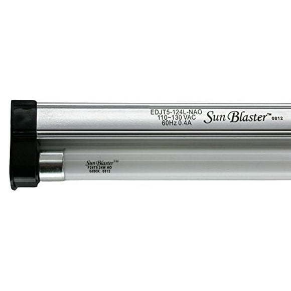 SunBlaster 0900172 Kit de Lumière T5HO 24 Pouces 6400K 24 Watts Moyen
