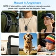 thumbnail image 5 of Magnetic Action Camera 1080P Compact Vlog Cam with 2"Flip Screen Hands-Free Wearable Sports Camera 153°Ultra Wide 5G Glass Lens for Pet Walking Cycling Hiking Travel Recording & Adventures Black, 5 of 12