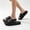 #15Black, variant on Byworldtasic Massage Slides for Men and Women Pillow Slides with Arch Support, Thick Cushioned Non-Slip Shower Slippers Shoes