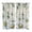 Beige, variant on 2 Panels Kitchen Tier Curtains 39 Inch Length, Daisy Eucalyptus Leaves Grommets Window Treatment Curtain, Rustic Weeping Botanical Linen Thermal Curtains Drapes for Living Room/Bathroom