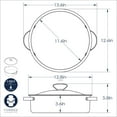 thumbnail image 6 of Nordic Ware Verde Braiser Pan with Lid, 6 of 6