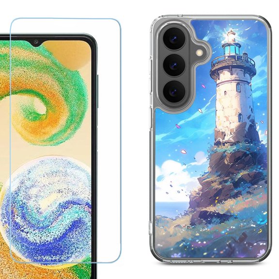 Shockproof Phone Case for Samsung Galaxy A27 5G, by OneToughShield - Beacon Sky