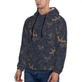thumbnail image 3 of Sigee Tropical Butterfly for Men's Pullover Hoodie Sweatshirts Adult Casual Long Sleeve Sweatshirts ,Sizes S-4XL-Small, 3 of 7
