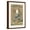 Brown Frame, variant on Art.com Frog Smoking Pipe Art Print, 12" x 18"