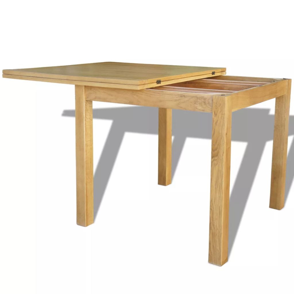 Kepooman Modern Extendable Oak Rectangular Dining Table for Home, 67" x 33.5" x 29.5", Brown Kepooman Modern Extendable Oak Rectangular Dining Table for Home, 67" x 33.5" x 29.5", Brown