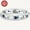 7, variant on 925 silver ring for women, vintage floral design, natural zircon, April birthstone, stackable wedding and party jewelry, silver plated, weighing 5g, size 6-10, ideal for Valentine's Day gifts,10
