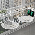 thumbnail image 4 of B Balcony Shoe Drying Rack – Foldable Metal Rack For Air-Drying Shoes, Boots, And Sneakers Outdoors, 4 of 7