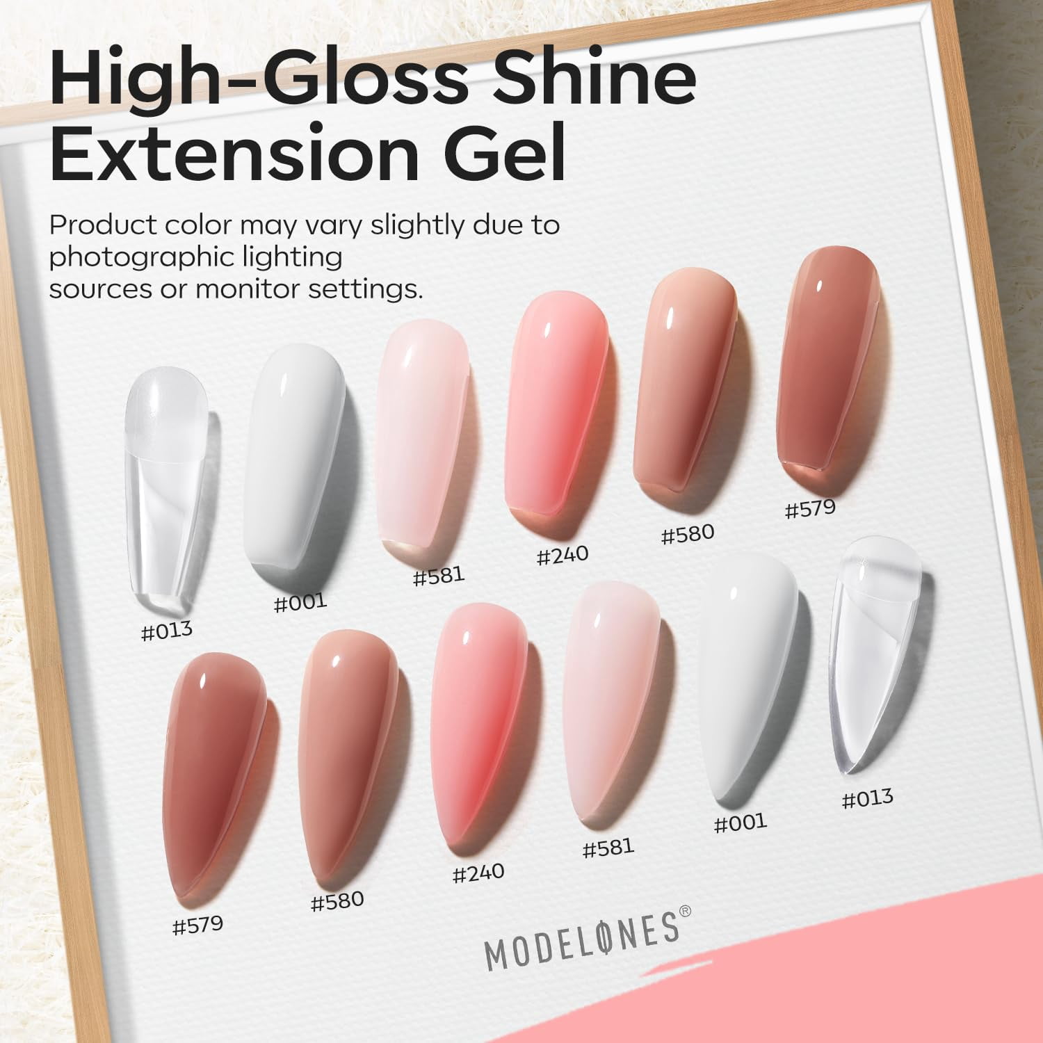 modelones Poly Gel Nail Kit 6 Colors with 8 W Nail Lamp Nail Extension Gel Kit Nude Clear Pink Natural Complete Starter Kit for Beginner Nail Thickening Solutions DIY at Home for Women