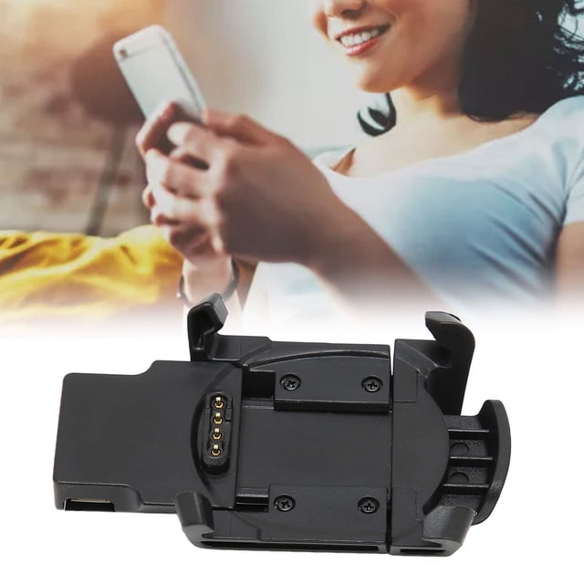 YSTINNG Charger Compatible for Garmin Descent Mk1 GPS Smart Watch USB Charging Cable Clip Dock B311-2508
