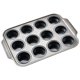 thumbnail image 1 of Molde de silicona antiadherente para cupcakes y pasteles Fácil de desmoldar y limpiar Utensilios de cocina para el hogar y chefs, 1 of 2